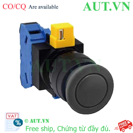 Ảnh của Nút nhấn nhả không đèn IDEC HW1B-M310B D22 1NO (Đen)