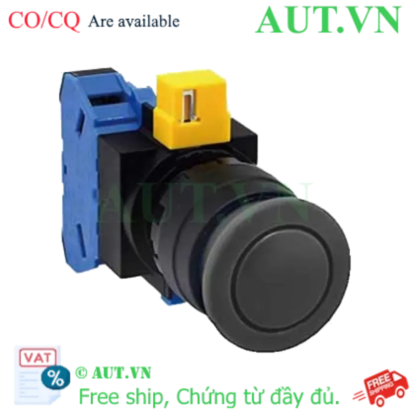Ảnh của Nút nhấn nhả không đèn IDEC HW1B-M310B-MAU D22 1NO (Đen)