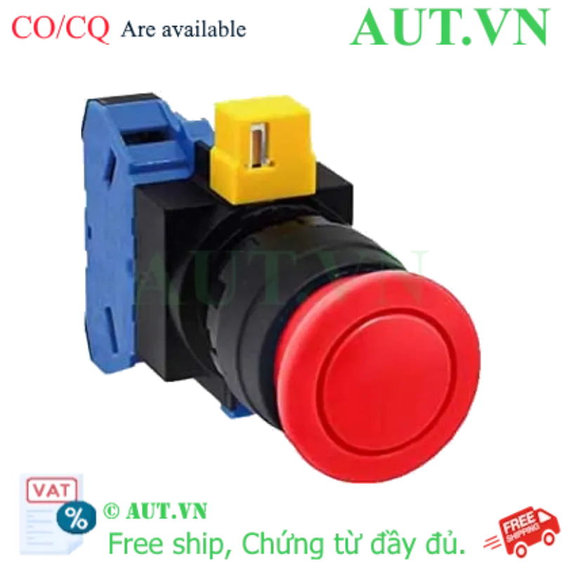Ảnh của Nút nhấn nhả không đèn IDEC HW1B-M310R D22 1NO (Đỏ)