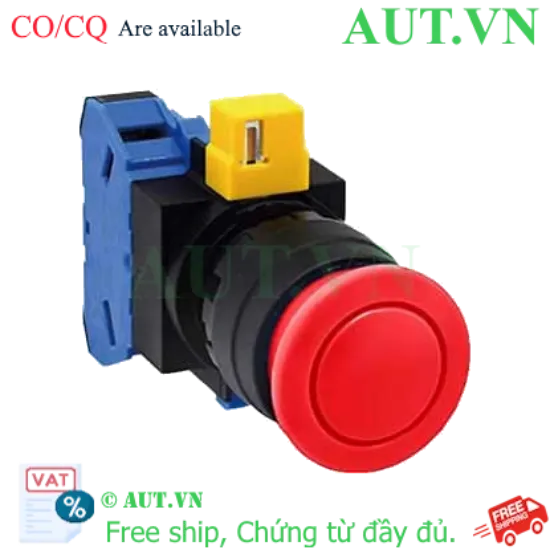 Ảnh của Nút nhấn nhả không đèn IDEC HW1B-M310R-MAU D22 1NO (Đỏ)