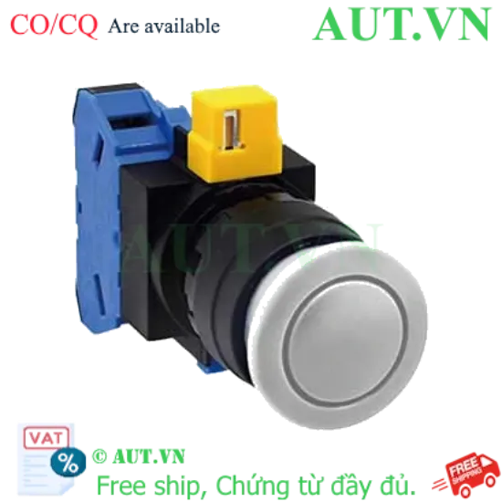 Ảnh của Nút nhấn nhả không đèn IDEC HW1B-M310W D22 1NO (Trắng)