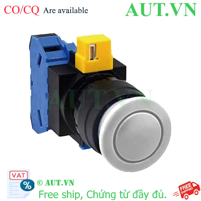 Ảnh của Nút nhấn nhả không đèn IDEC HW1B-M310W-MAU D22 1NO (Trắng)