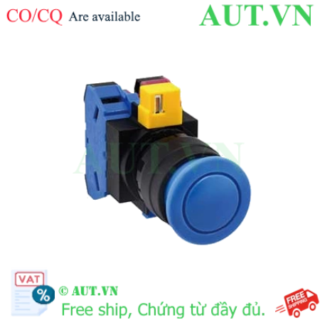 Ảnh của Nút nhấn nhả không đèn IDEC HW1B-M311S D22 1NO+1NC (Xanh)