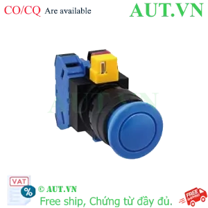 Ảnh của Nút nhấn nhả không đèn IDEC HW1B-M311S-MAU D22 1NO+1NC (Xanh)
