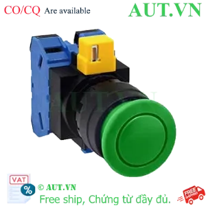 Ảnh của Nút nhấn nhả không đèn IDEC HW1B-M320G D22 2NO (Xanh)