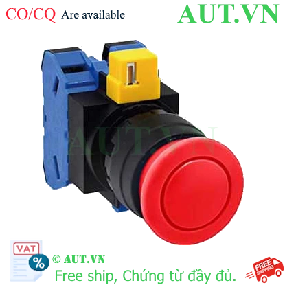 Ảnh của Nút nhấn nhả không đèn IDEC HW1B-M320R-MAU D22 2NO (Đỏ)