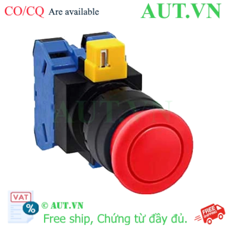 Ảnh của Nút nhấn nhả không đèn IDEC HW1B-M320R-MAU D22 2NO (Đỏ)