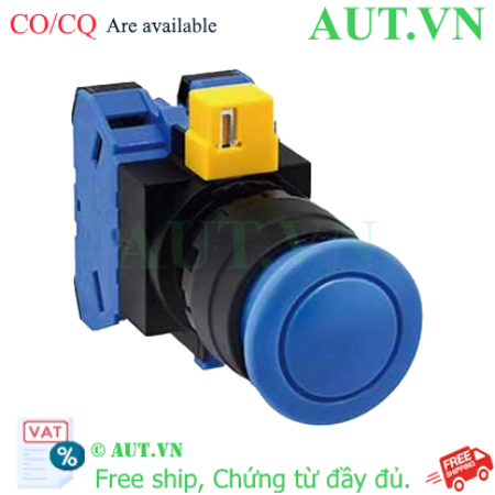 Ảnh của Nút nhấn nhả không đèn IDEC HW1B-M320S-MAU D22 2NO (Xanh)