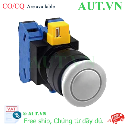 Ảnh của Nút nhấn nhả không đèn IDEC HW1B-M320W-MAU D22 2NO (Trắng)
