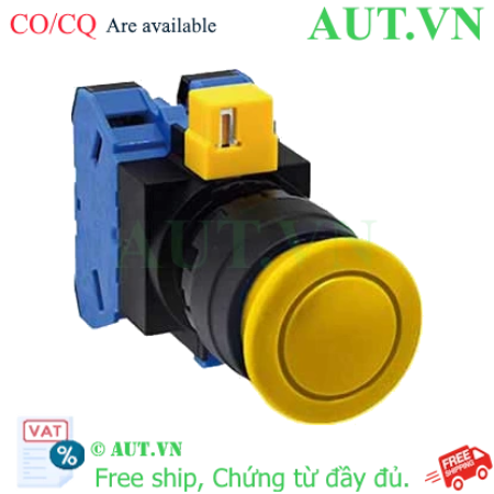 Ảnh của Nút nhấn nhả không đèn IDEC HW1B-M320Y D22 2NO (Vàng)