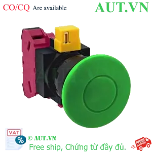 Ảnh của Nút nhấn nhả không đèn IDEC HW1B-M401G D22 1NC (Xanh)