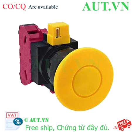 Ảnh của Nút nhấn nhả không đèn IDEC HW1B-M401Y D22 1NC (Vàng)