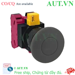 Ảnh của Nút nhấn nhả không đèn IDEC HW1B-M402B D22 2NC (Đen)