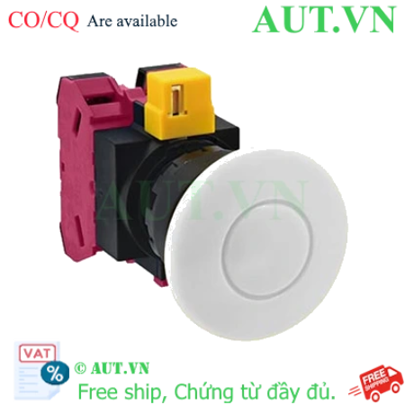 Ảnh của Nút nhấn nhả không đèn IDEC HW1B-M402W D22 2NC (Trắng)