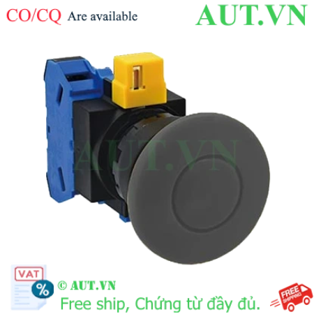Ảnh của Nút nhấn nhả không đèn IDEC HW1B-M410B-MAU D22 1NO (Đen)