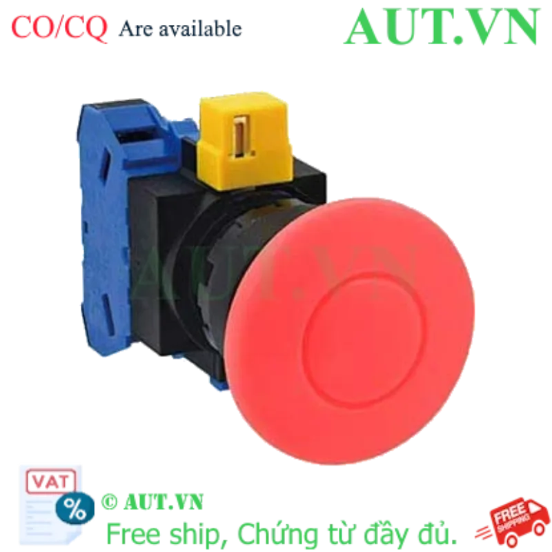 Ảnh của Nút nhấn nhả không đèn IDEC HW1B-M410R-MAU D22 1NO (Đỏ)