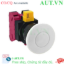 Ảnh của Nút nhấn nhả không đèn IDEC HW1B-M411W-MAU D22 1NO+1NC (Trắng)