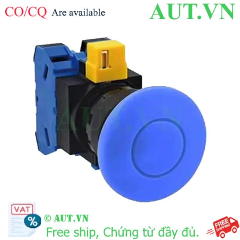 Ảnh của Nút nhấn nhả không đèn IDEC HW1B-M420S D22 2NO (Xanh)