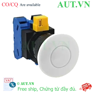 Ảnh của Nút nhấn nhả không đèn IDEC HW1B-M420W-MAU D22 2NO (Trắng)