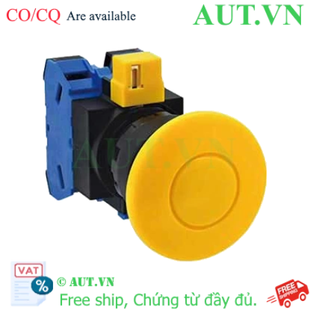 Ảnh của Nút nhấn nhả không đèn IDEC HW1B-M420Y D22 2NO (Vàng)