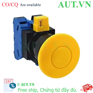 Ảnh của Nút nhấn nhả không đèn IDEC HW1B-M420Y-MAU D22 2NO (Vàng)