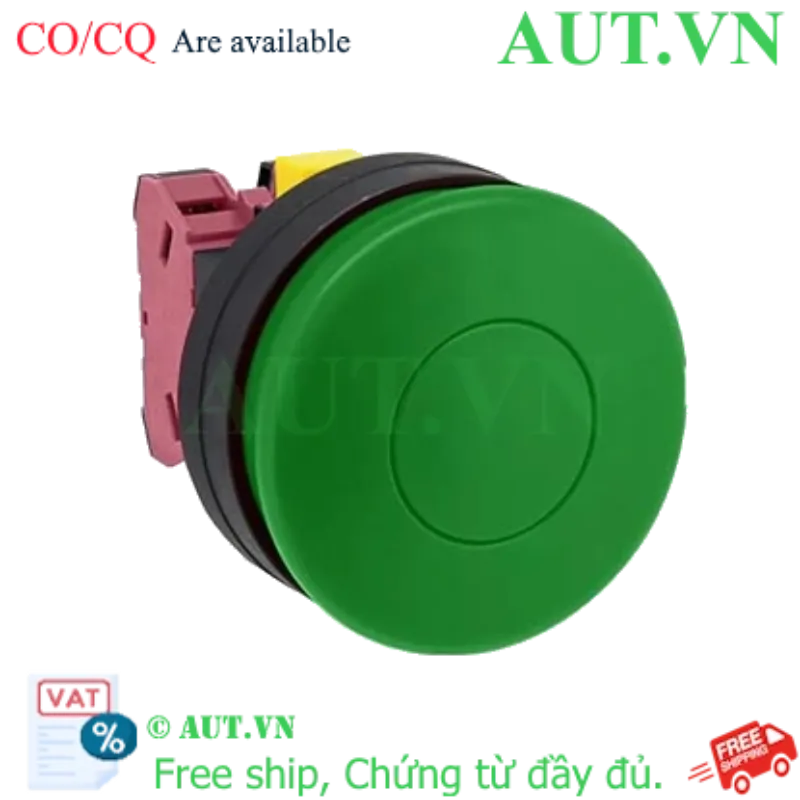 Ảnh của Nút nhấn nhả không đèn IDEC HW1B-M502G D22 2NC (Xanh)