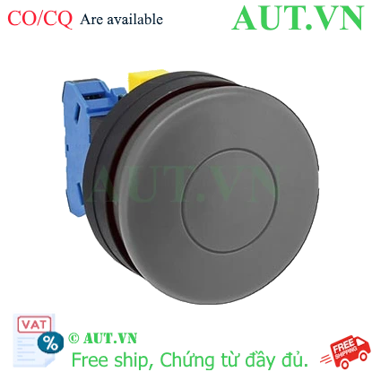 Ảnh của Nút nhấn nhả không đèn IDEC HW1B-M510B D22 1NO (Đen)