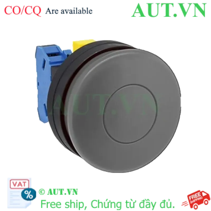 Ảnh của Nút nhấn nhả không đèn IDEC HW1B-M510B-MAU D22 1NO (Đen)