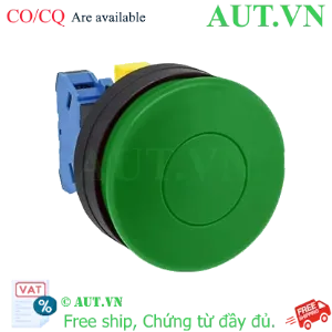 Ảnh của Nút nhấn nhả không đèn IDEC HW1B-M510G-MAU D22 1NO (Xanh)