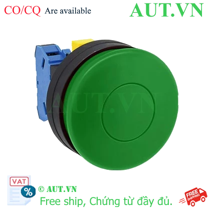 Ảnh của Nút nhấn nhả không đèn IDEC HW1B-M510G-MAU D22 1NO (Xanh)