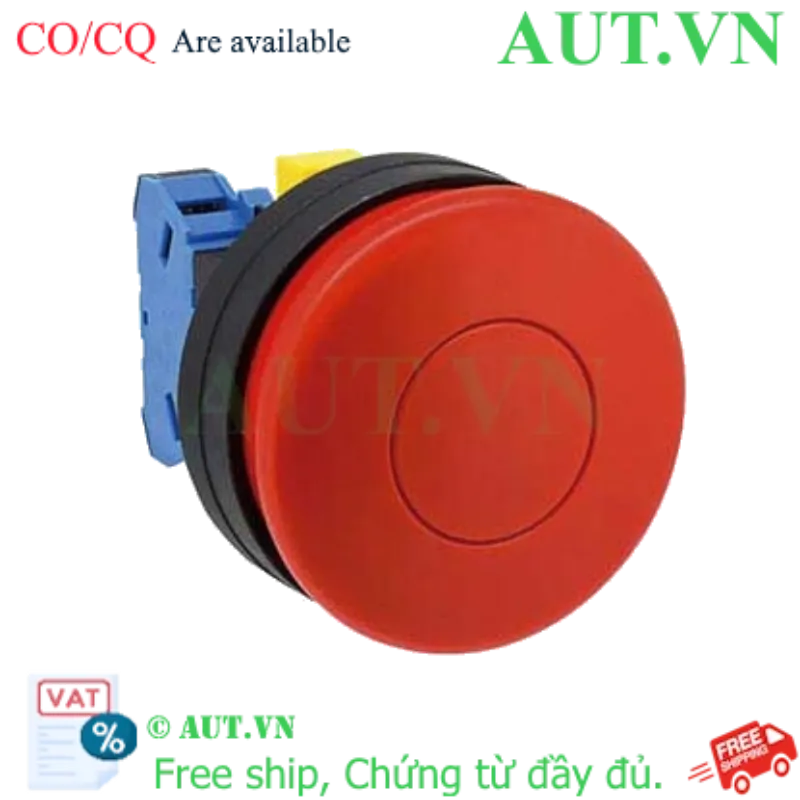 Ảnh của Nút nhấn nhả không đèn IDEC HW1B-M510R-MAU D22 1NO (Đỏ)