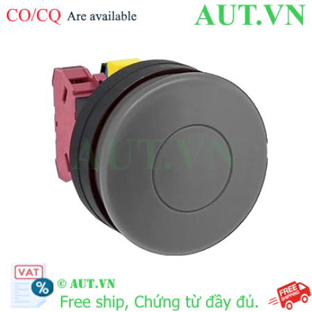 Ảnh của Nút nhấn nhả không đèn IDEC HW1B-M511B D22 1NO+1NC (Đen)