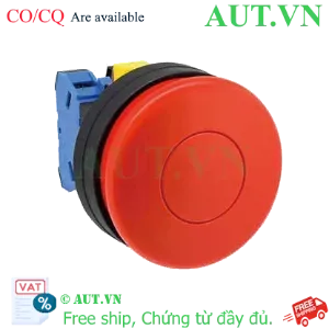 Ảnh của Nút nhấn nhả không đèn IDEC HW1B-M511R-MAU D22 1NO+1NC (Đỏ)