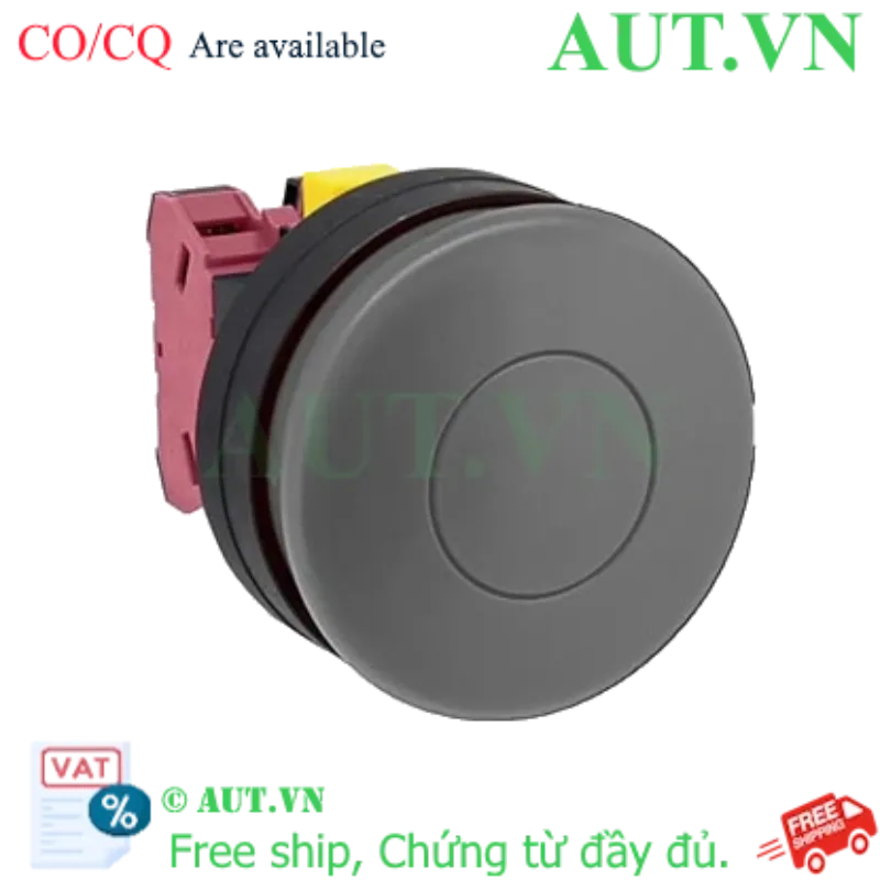 Ảnh của Nút nhấn nhả không đèn IDEC HW1B-M520B D22 2NO (Đen)