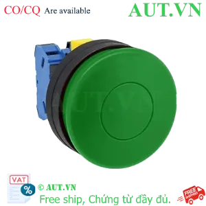 Ảnh của Nút nhấn nhả không đèn IDEC HW1B-M520G D22 2NO (Xanh)