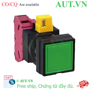 Ảnh của Nút nhấn nhả không đèn IDEC HW2B-M101G-MAU D22 1NC (Xanh)