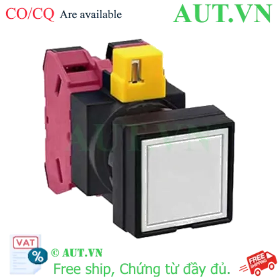 Ảnh của Nút nhấn nhả không đèn IDEC HW2B-M102W D22 2NC (Trắng)