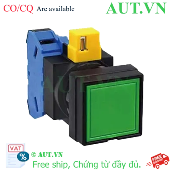 Ảnh của Nút nhấn nhả không đèn IDEC HW2B-M110G D22 1NO (Xanh)