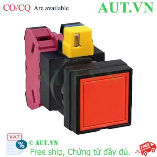 Ảnh của Nút nhấn nhả không đèn IDEC HW2B-M111R D22 1NO+1NC (Đỏ)