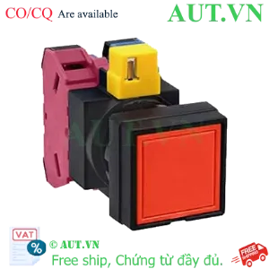 Ảnh của Nút nhấn nhả không đèn IDEC HW2B-M111R-MAU D22 1NO+1NC (Đỏ)