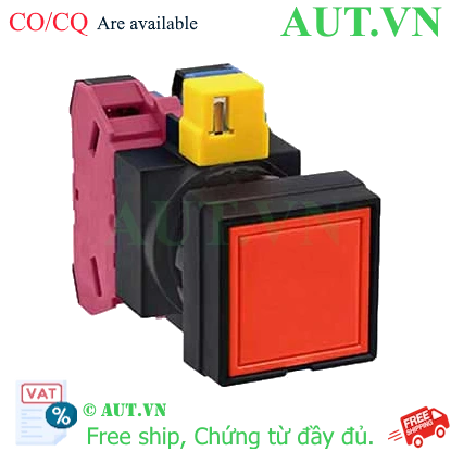 Ảnh của Nút nhấn nhả không đèn IDEC HW2B-M111R-MAU D22 1NO+1NC (Đỏ)