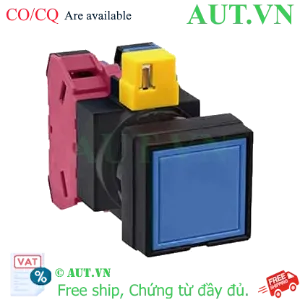 Ảnh của Nút nhấn nhả không đèn IDEC HW2B-M111S-MAU D22 1NO+1NC (Xanh)
