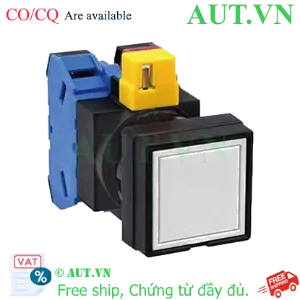 Ảnh của Nút nhấn nhả không đèn IDEC HW2B-M111W D22 1NO+1NC (Trắng)