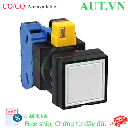 Ảnh của Nút nhấn nhả không đèn IDEC HW2B-M111W D22 1NO+1NC (Trắng)