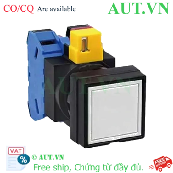 Ảnh của Nút nhấn nhả không đèn IDEC HW2B-M111W-MAU D22 1NO+1NC (Trắng)