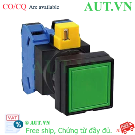 Ảnh của Nút nhấn nhả không đèn IDEC HW2B-M120G-MAU D22 2NO (Xanh)