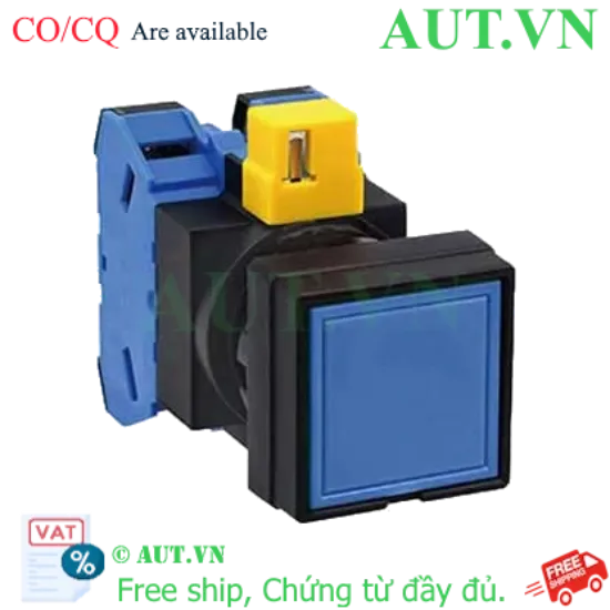 Ảnh của Nút nhấn nhả không đèn IDEC HW2B-M120S-MAU D22 2NO (Xanh)