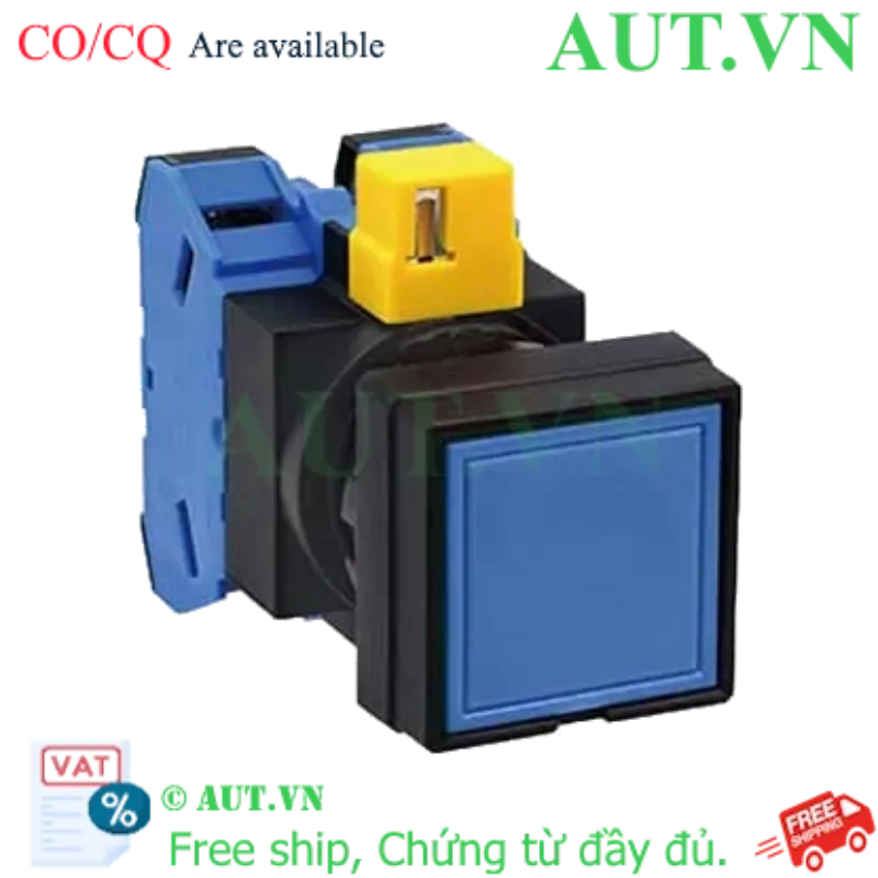 Ảnh của Nút nhấn nhả không đèn IDEC HW2B-M120S-MAU D22 2NO (Xanh)