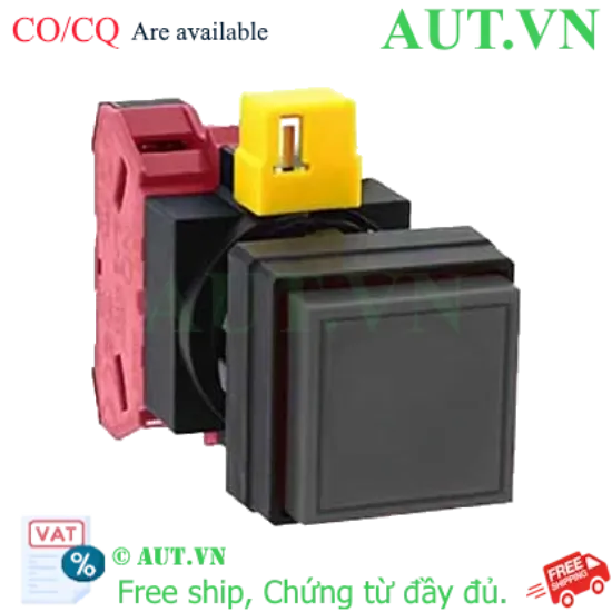 Ảnh của Nút nhấn nhả không đèn IDEC HW2B-M201B-MAU D22 1NC (Đen)