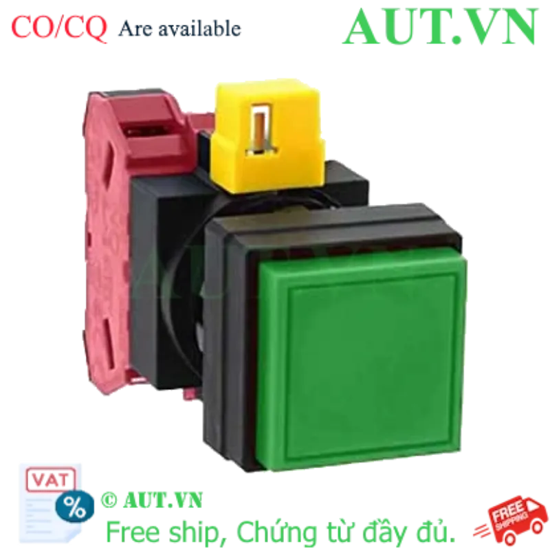 Ảnh của Nút nhấn nhả không đèn IDEC HW2B-M201G D22 1NC (Xanh)